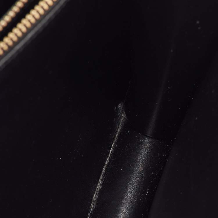 مملوكة مسبقًا Faure Le Page Parade Green Coated Canvas and Alligator Top Handle Bag