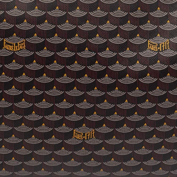 مملوكة مسبقًا Faure Le Page Ivress Red Coated Canvas Pochette Zip 33