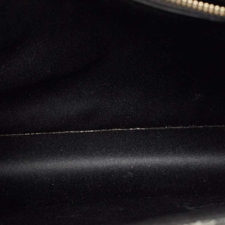 Pre Owned Faure Le Page Grey Coated Canvas and Leather Parade Top Handle Bag
