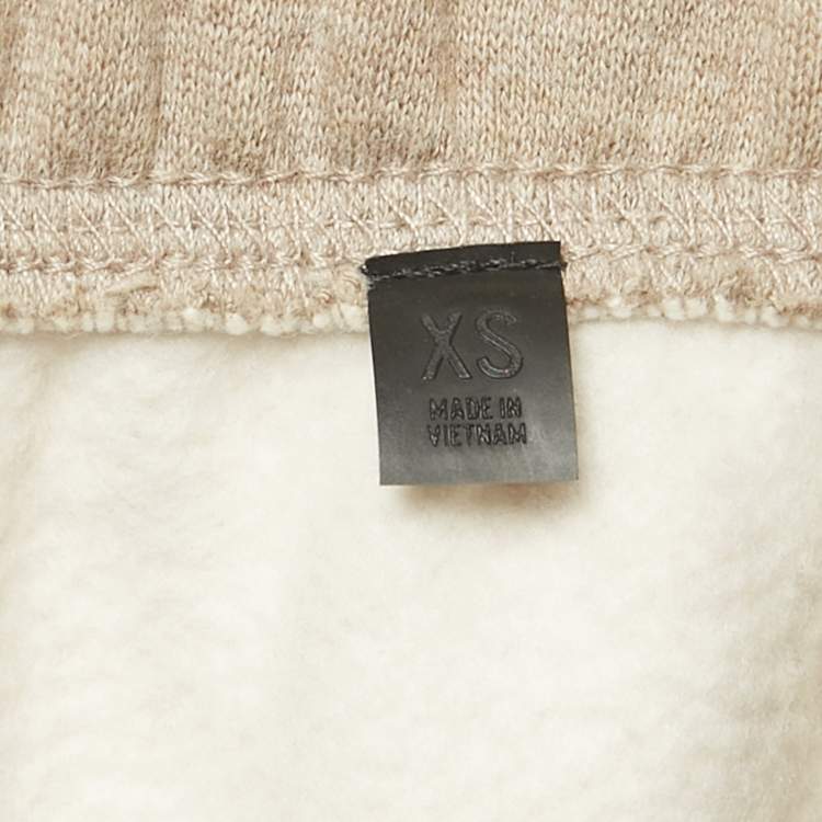 Pre Owned Essentials Fear of God Beige Cotton Sweatpants XS