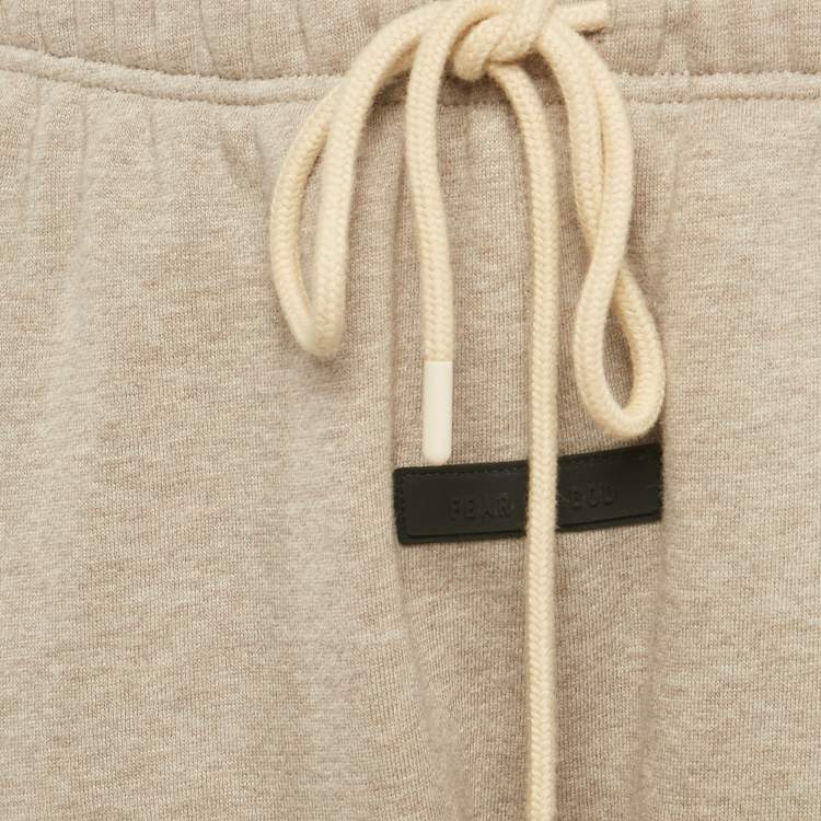 Pre Owned Essentials Fear of God Beige Cotton Sweatpants XS