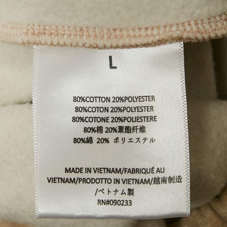 Pre Owned Essentials Fear of God Beige Cotton Sweatpants L