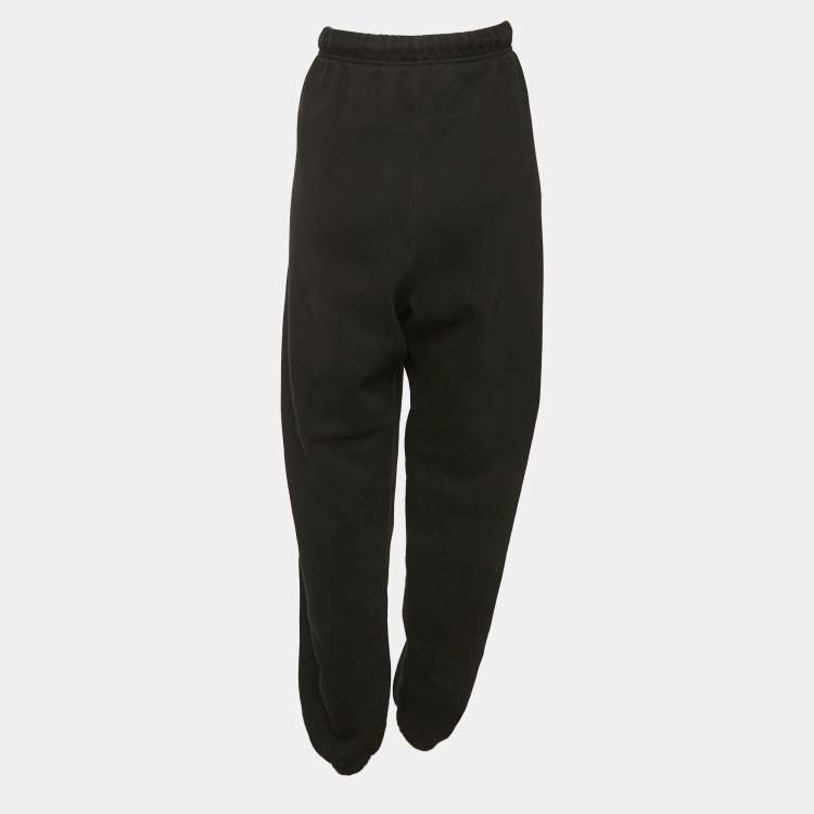 Pre Owned Essentials Fear of God Black Cotton Sweatpants L