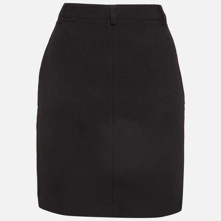 スカート FENDI BLACK STRETCH CADY SKIRT スカート Fendi Black Stretch Cady Skirt Fendi Black Stretch