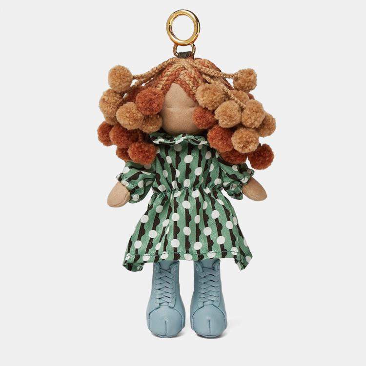 Pre Owned Fendi Best Friends Forever Grace Multicolor Leather Charm