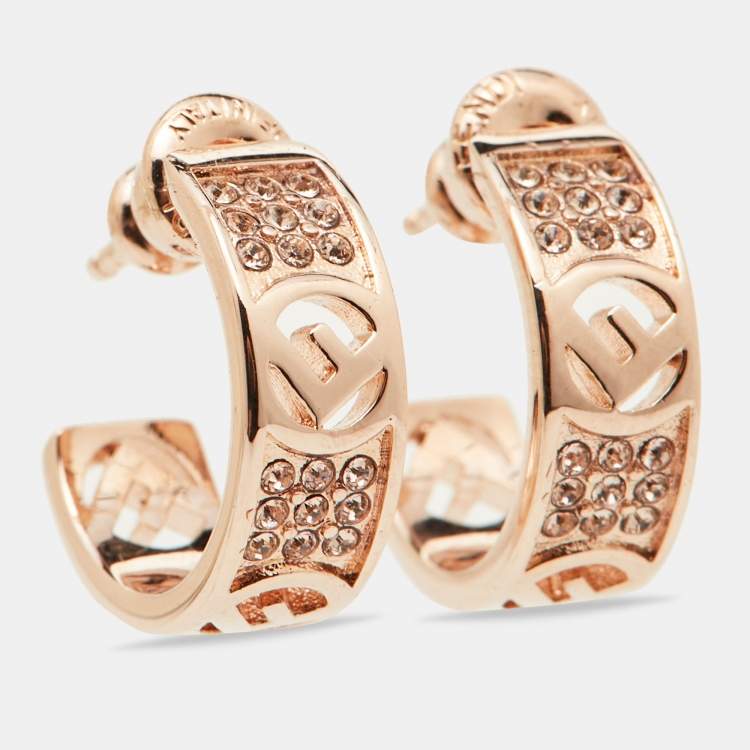 Louis Vuitton / Fendi Hoop / Designer Earrings