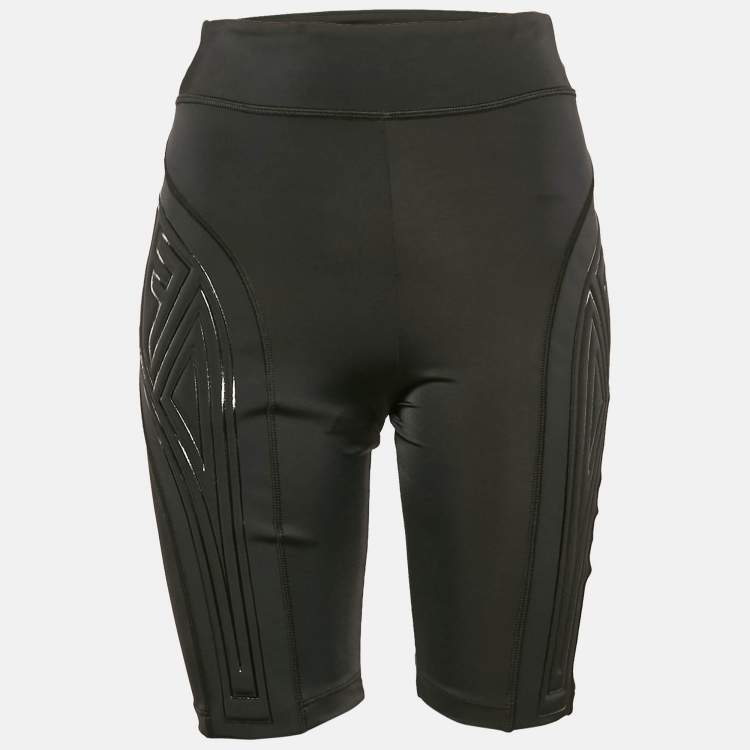 Pre Owned Fendi Black FFreedom Jersey Cycling Shorts S