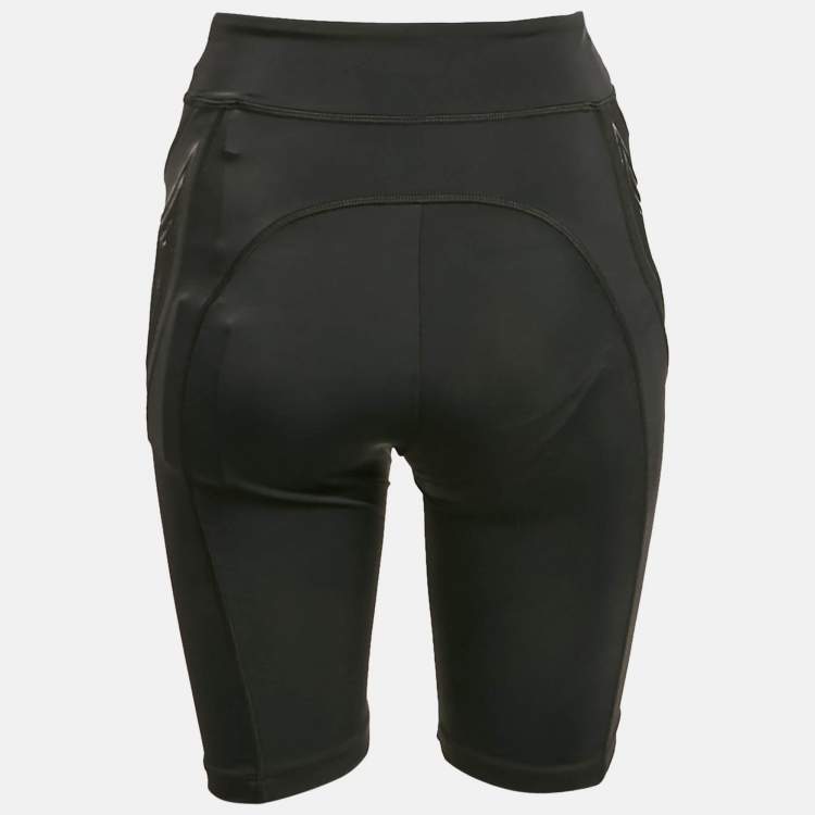 Pre Owned Fendi Black FFreedom Jersey Cycling Shorts S