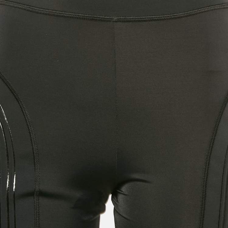 Pre Owned Fendi Black FFreedom Jersey Cycling Shorts S
