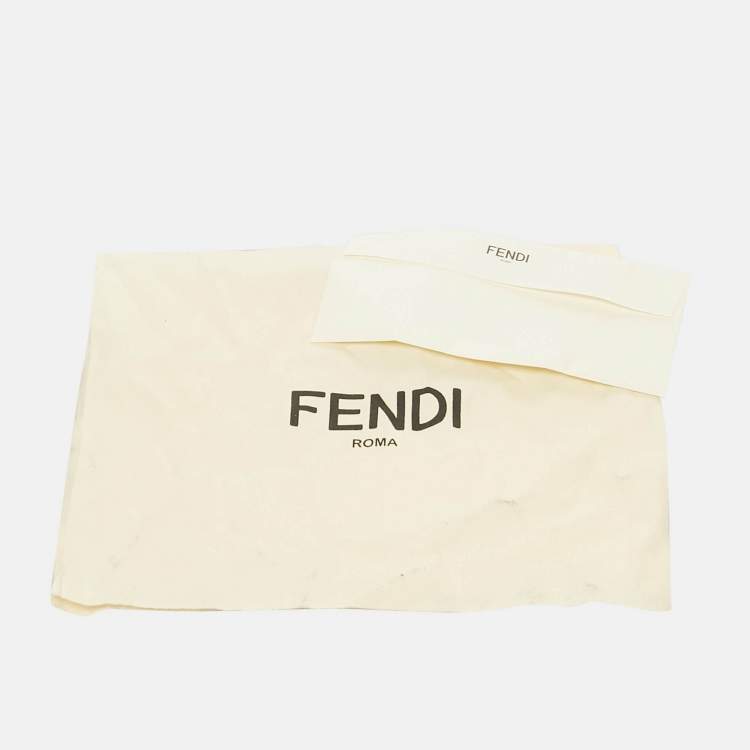 Pre Owned Fendi Black Monogram Jersey Mesh Bodysuit M