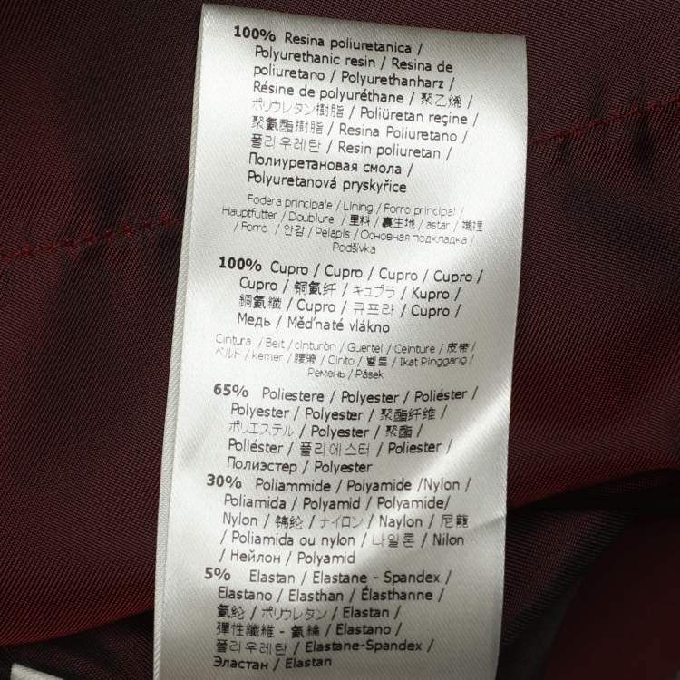 مملوكة مسبقًا Fendi Beige Checked Glazed Wool Prince of Wales Mini Skirt S