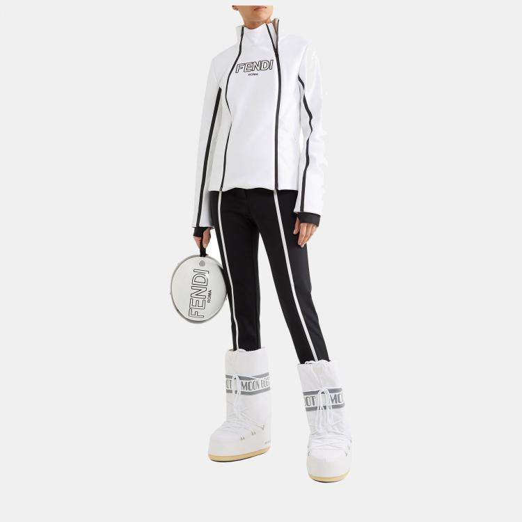 Pre Owned Fendi Polyester Skiwear 38