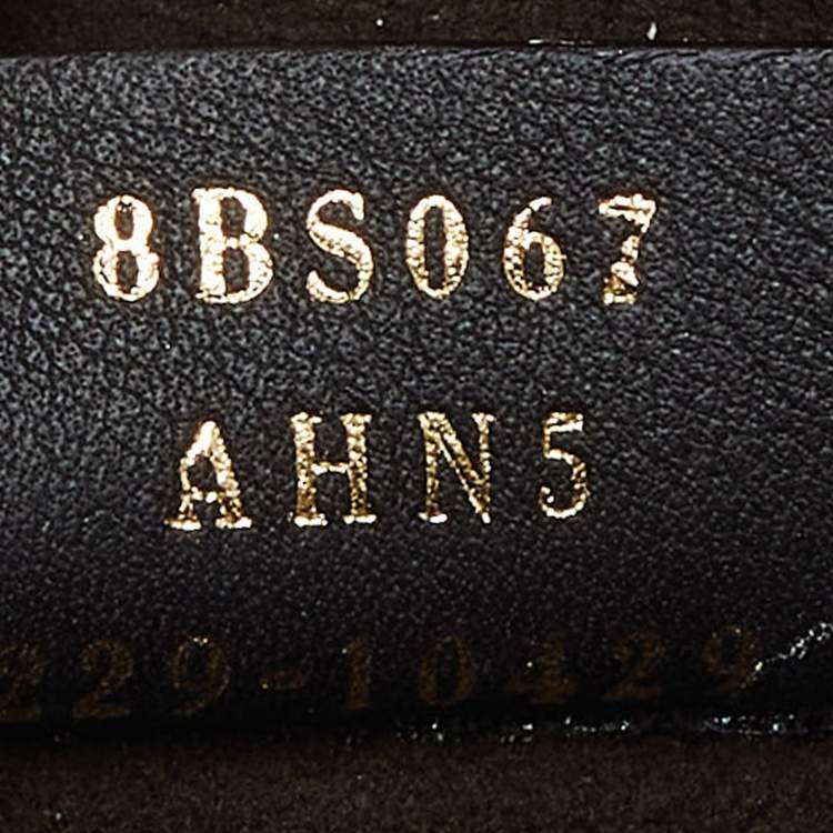 Pre Owned Fendi Off White Python and Leather Mini By The Way Bag