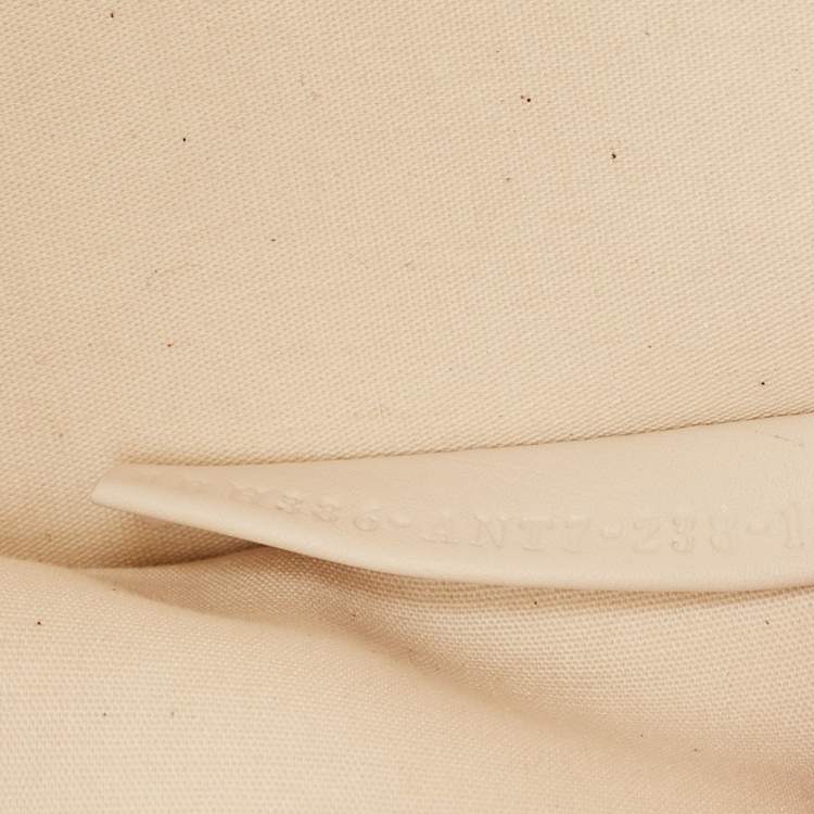 Pre Owned Fendi Brown/Beige Canvas and Patent Leather Medium Sunshine Shopper Tote