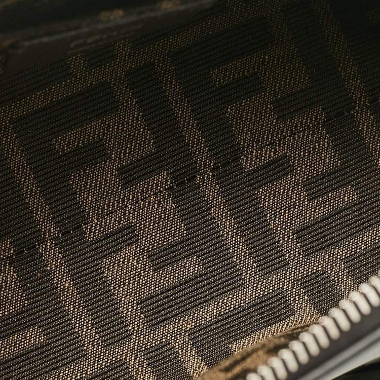 Pre Owned Fendi Black Leather Mini By The Way Boston Bag