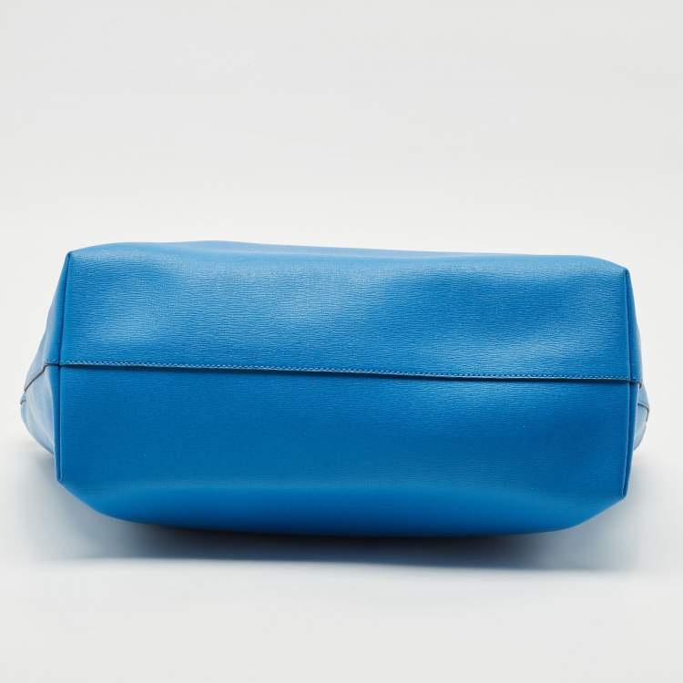 Pre Owned Fendi Tri Color Leather Monster Roll Tote