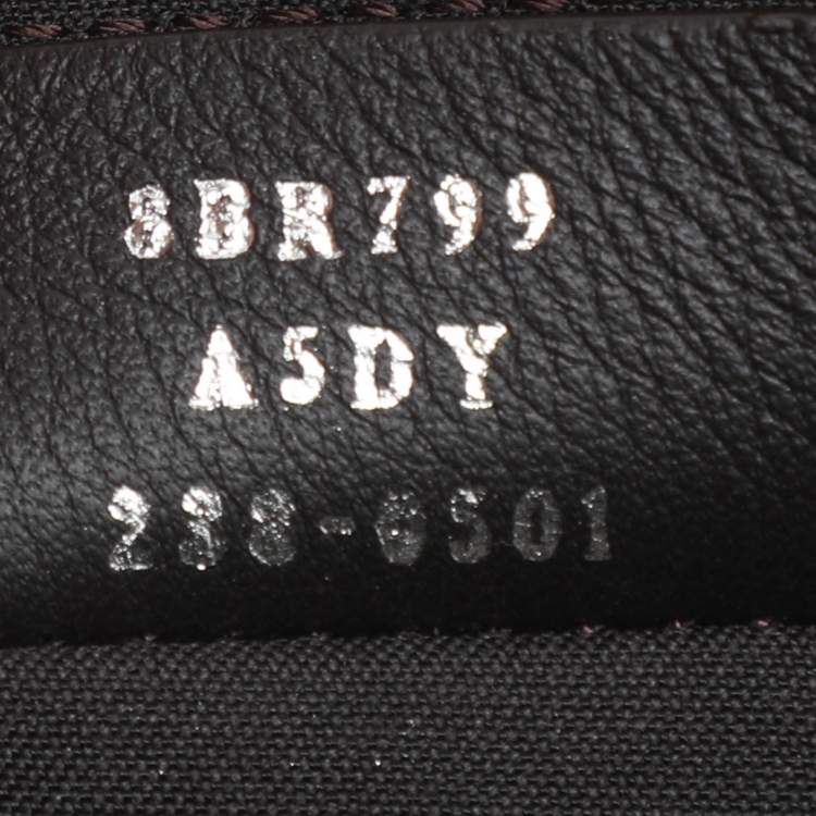 Pre Owned Fendi Brown Leather Medium Fendigraphy Hobo