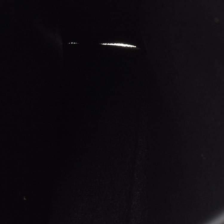 Pre Owned Fendi Black Leather Utility Pouch Tool Belt Bag