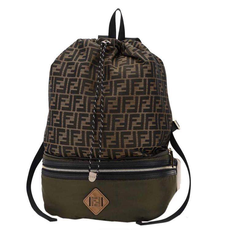 fendi drawstring backpack