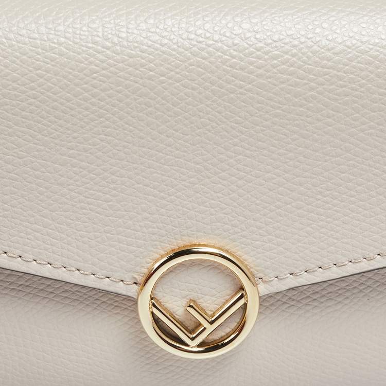 Pre Owned Fendi Pink Leather F is Fendi Continental Wallet