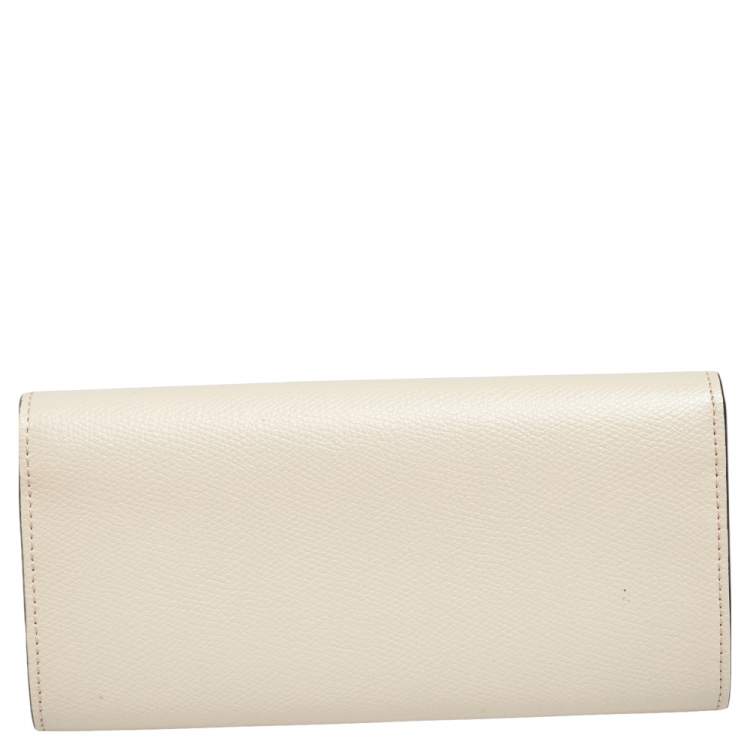 Pre Owned Fendi Pink Leather F is Fendi Continental Wallet