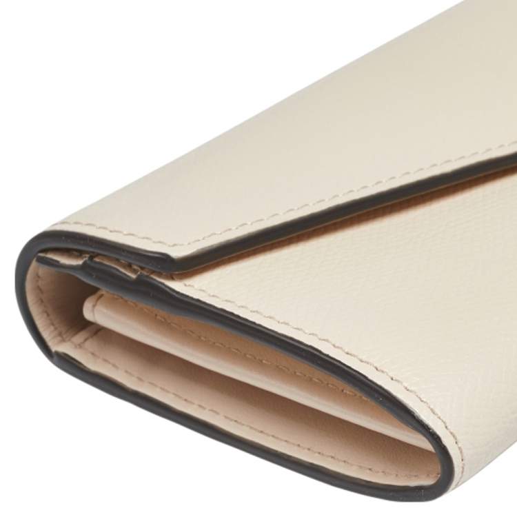 Pre Owned Fendi Pink Leather F is Fendi Continental Wallet