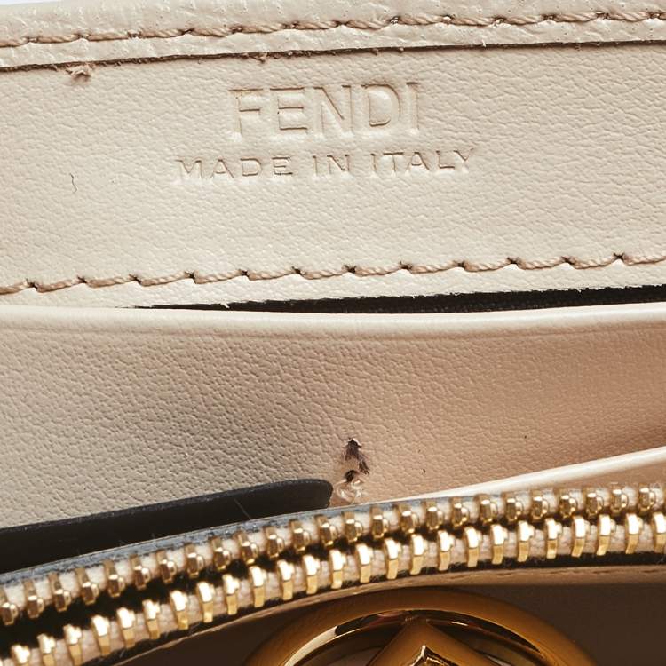 Pre Owned Fendi Pink Leather F is Fendi Continental Wallet