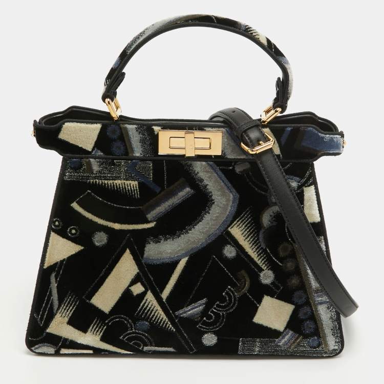 Fendi velvet peekaboo best sale