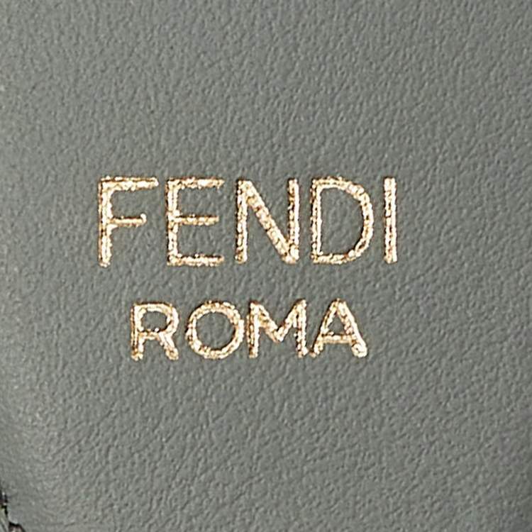 Pre Owned Fendi Multcolor Leather Flowerland Strap You Shoulder Bag Strap
