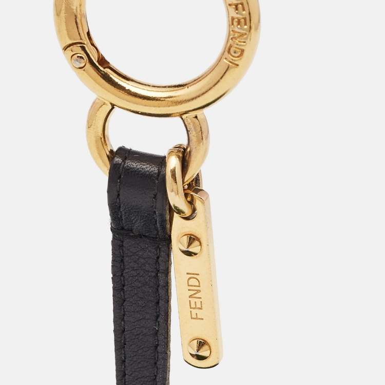 Pre Owned Fendi Multicolor Fur Monster Bag Charm