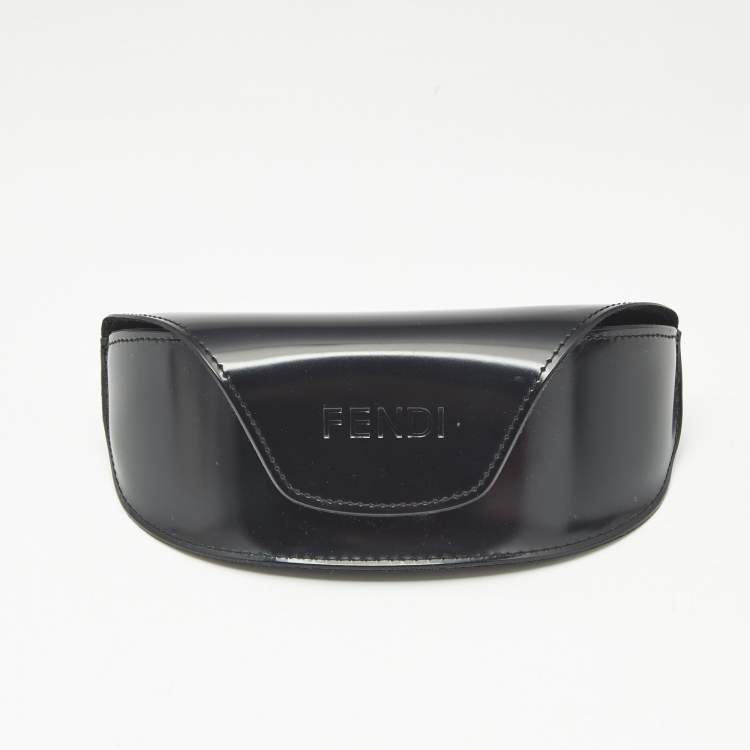 مملوكة مسبقًا نظارة فندي FF0242/S عين قطة بلوري تدرج أخضر / فضي نغمة