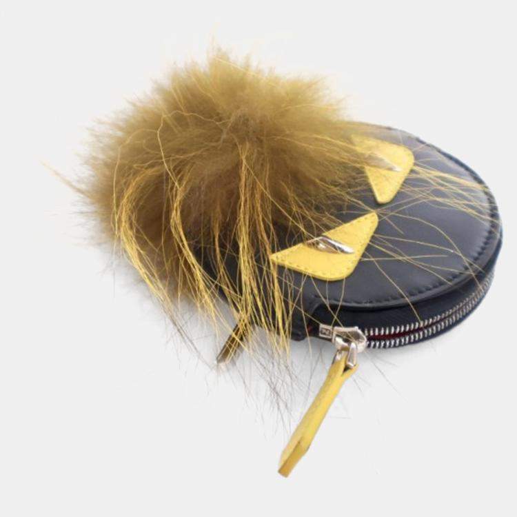 Pre Owned Fendi Monster Coin Purse Charm