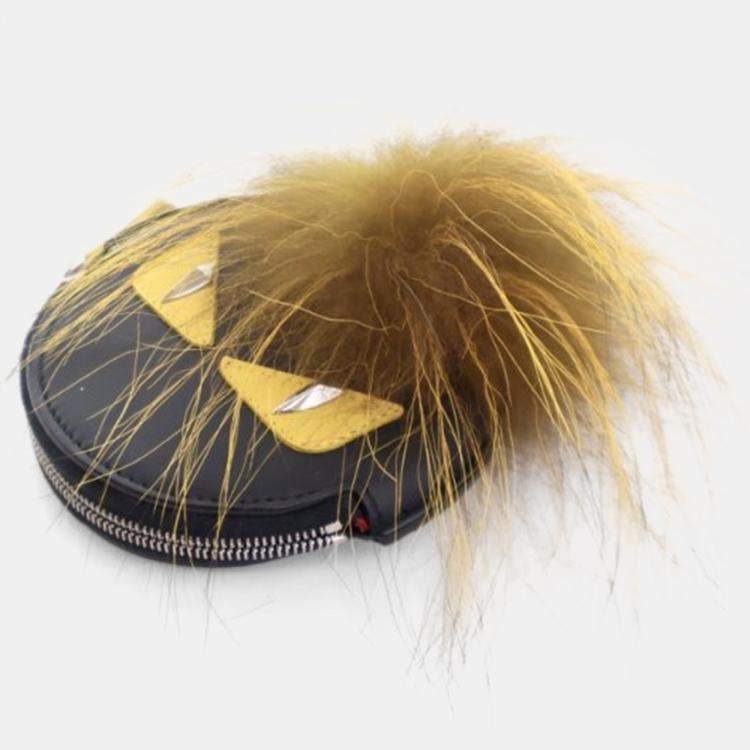 Pre Owned Fendi Monster Coin Purse Charm