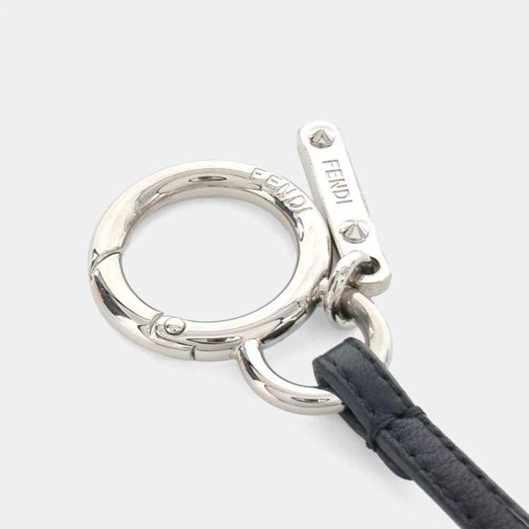 Pre Owned Fendi Karl Lagerfeld keychain and bag charm