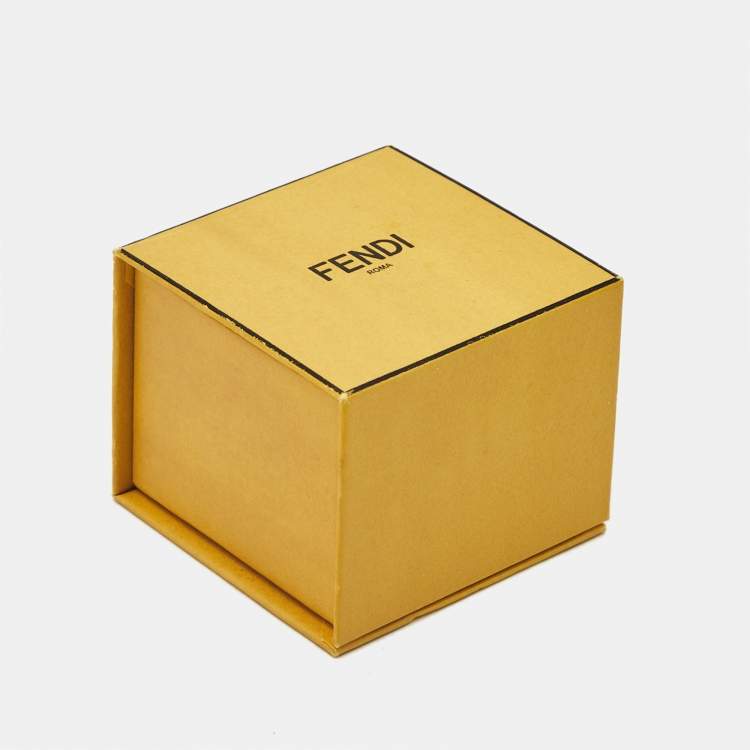 Pre Owned Fendi O'Lock Gold Tone Single Earring