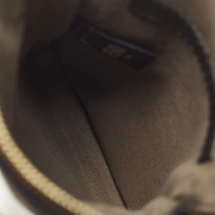 Pre Owned Fendi Strap You with Phone Pouch Bag Shoulder Strap Tobacco Zucca Canvas