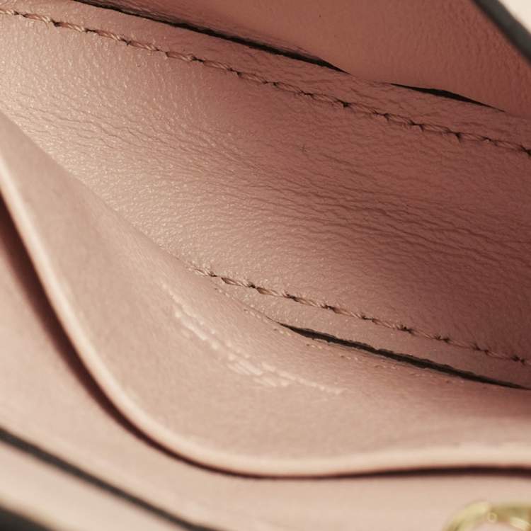مملوكة مسبقًا Fendi Baguette Nano Charm Pink FF Embossed Leather