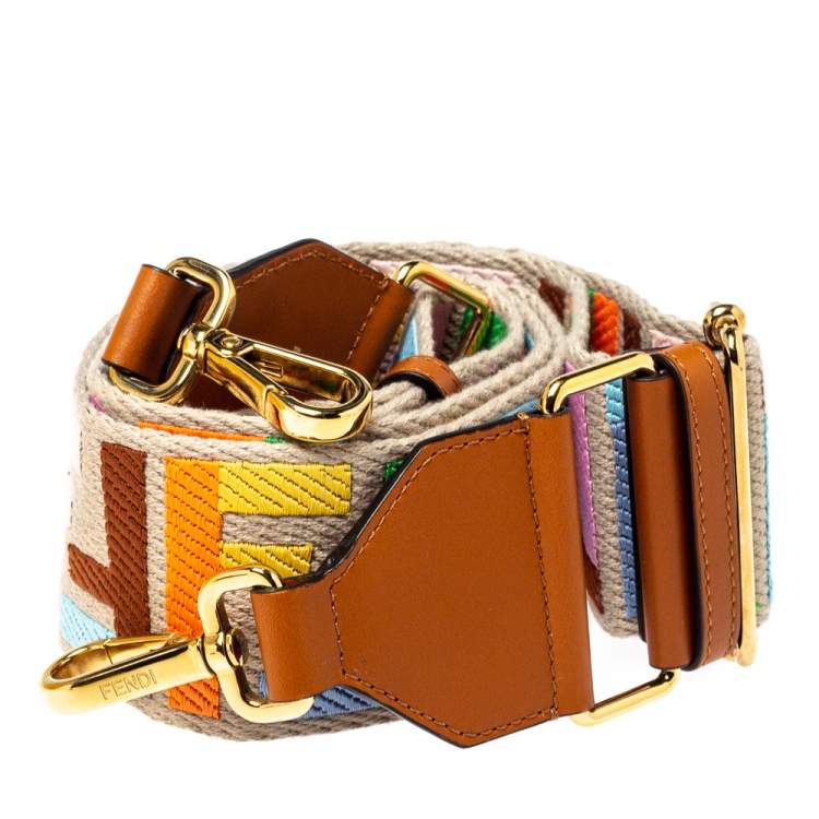 fendi leather bag strap
