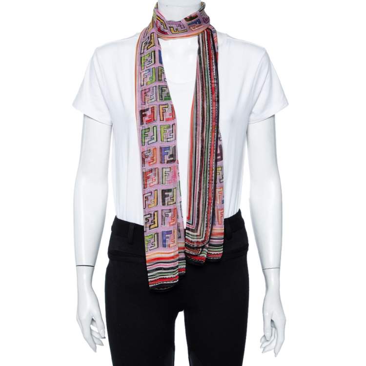 Fendi 2024 multicolor scarf