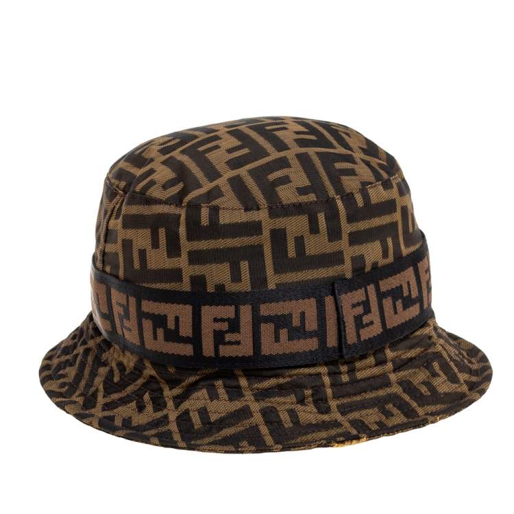 fendi brown hat