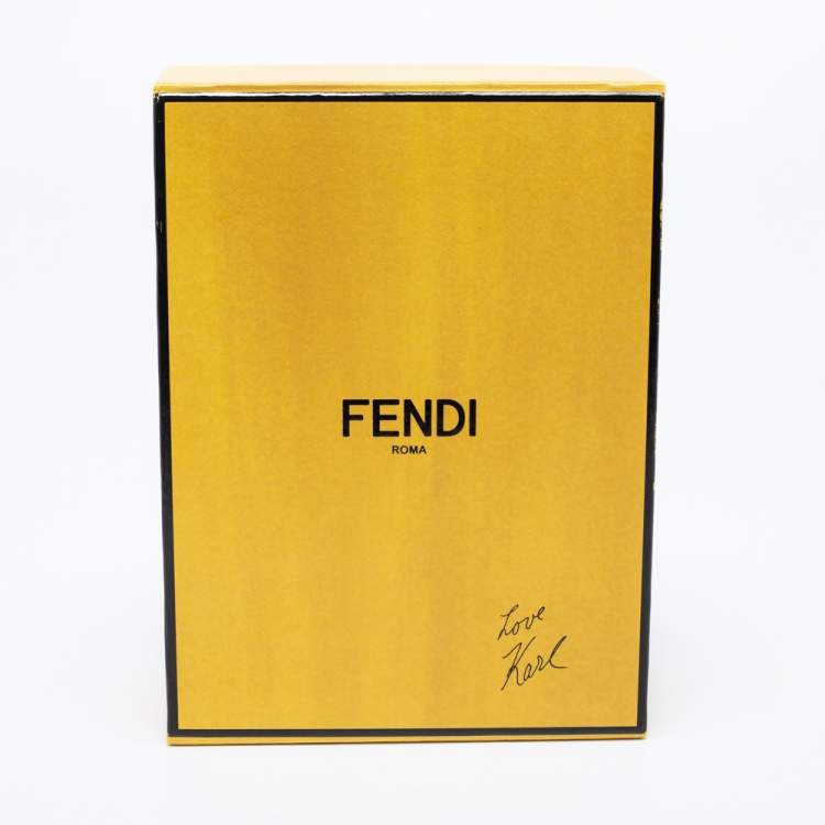 Pre Owned Fendi Multicolor Fur and Leather Comet Bug Bag Charm