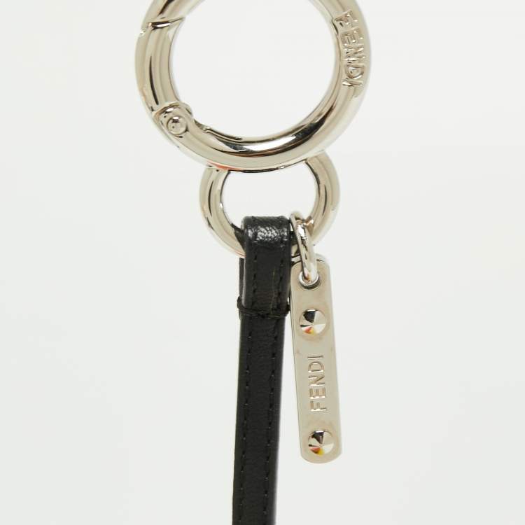 Pre Owned Fendi Multicolor Fur Karlito Bag Charm