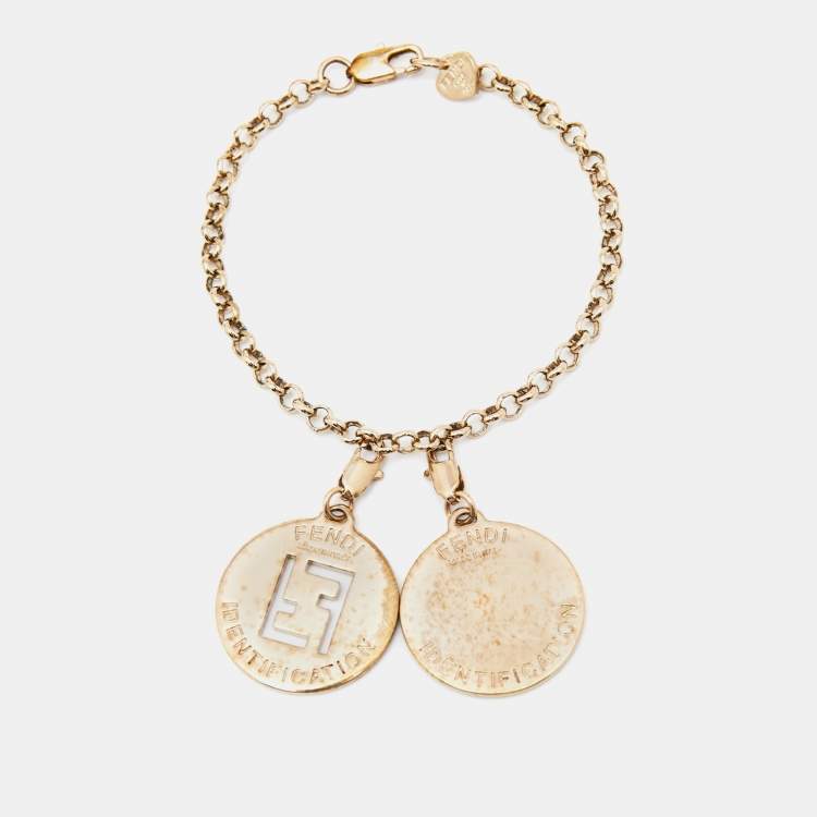 Fendi charm deals bracelet