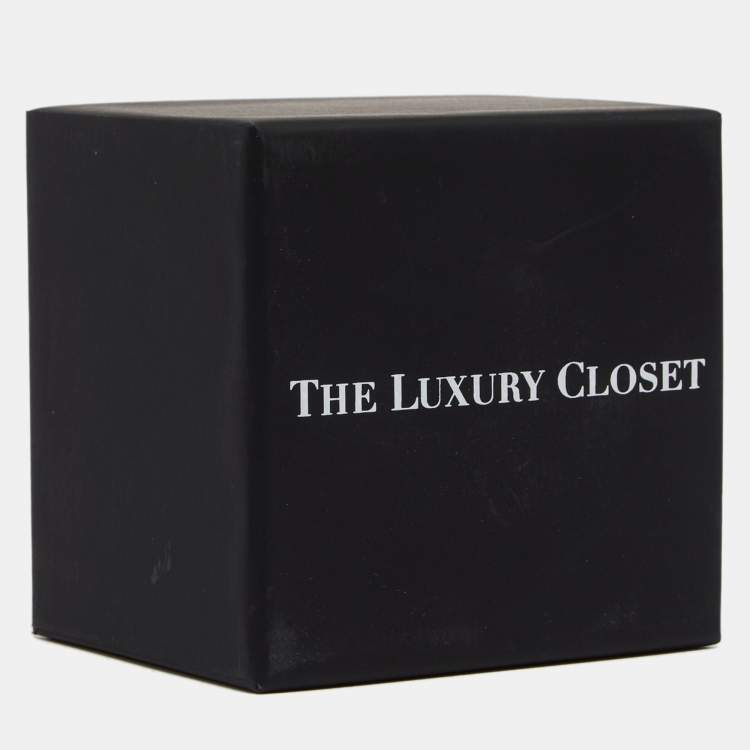 Pre Owned Fendi Identification Gold Tone Metal Pendant Necklace