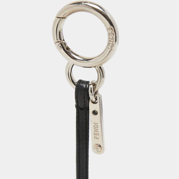 Pre Owned Fendi Multicolor Fur Karlito Key Ring / Bag Charm