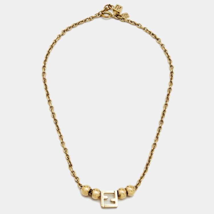 F is fendi on sale necklace