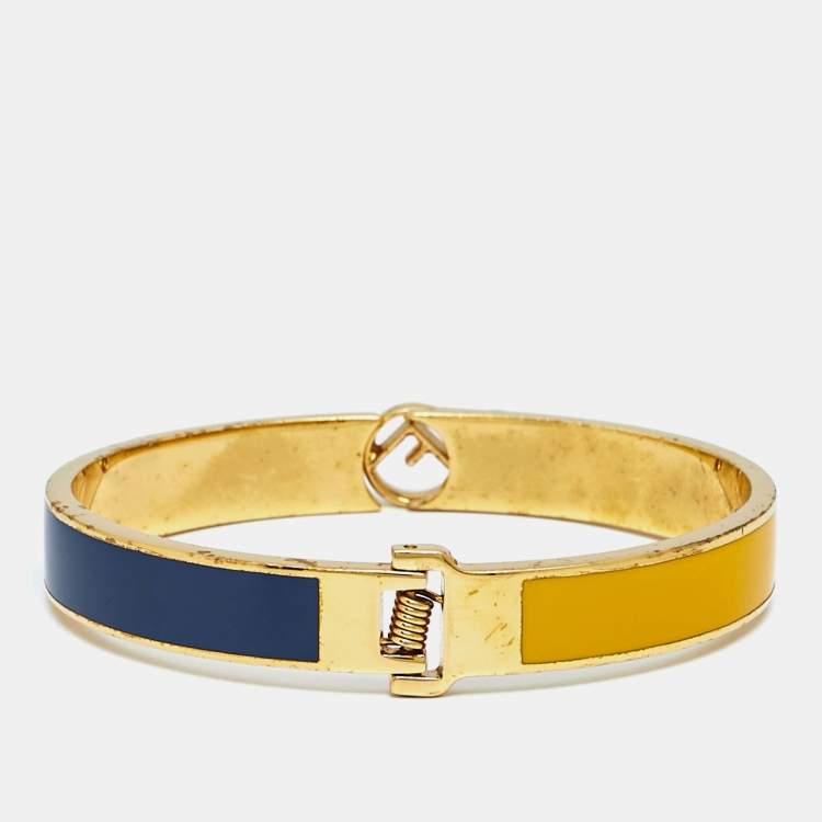 Gold on sale fendi bracelet