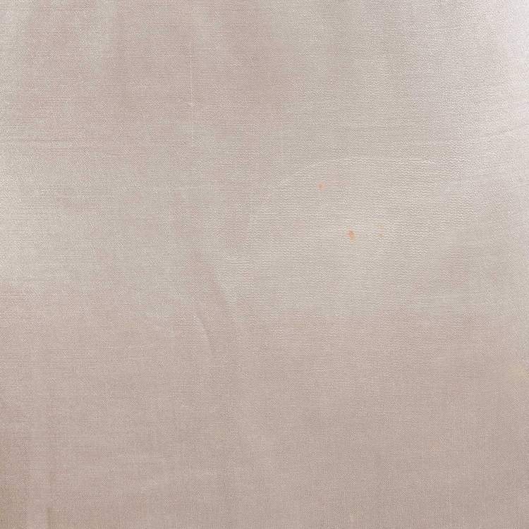 Pre Owned Fendi Light Pink Gabardine Zip-Up Midi Skirt S