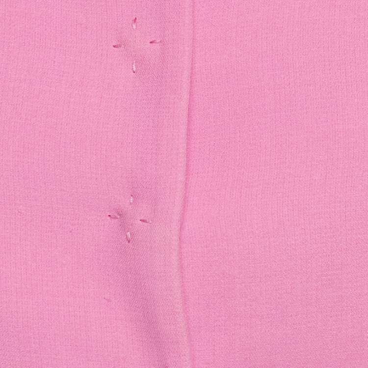 Pre Owned Fendi Pink Cotton Peplum Top S