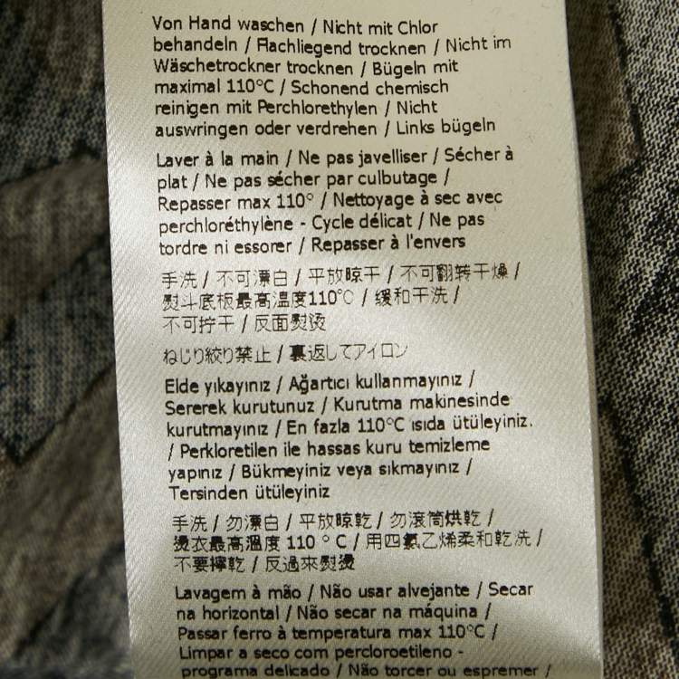 Pre Owned Fendi Brown Zucca Print Cotton Jersey Applique Detail T- Shirt S
